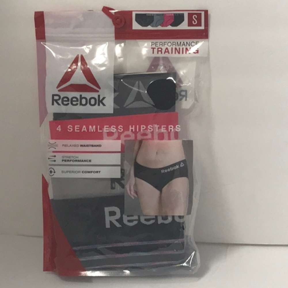 REEBOK 4 SEAMLESS HIPSTERS  S SIZE